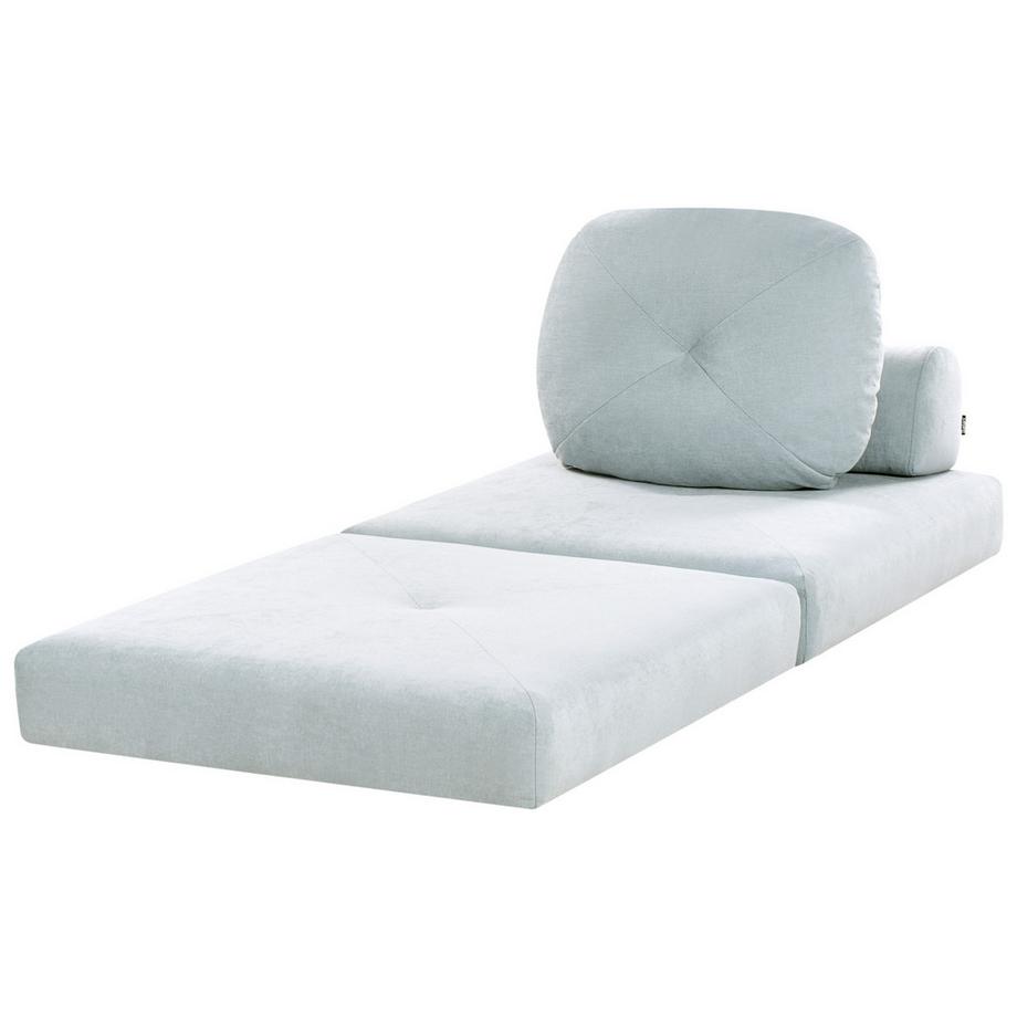 Beliani Canapé-lit en Tissu chenille  OLDEN  