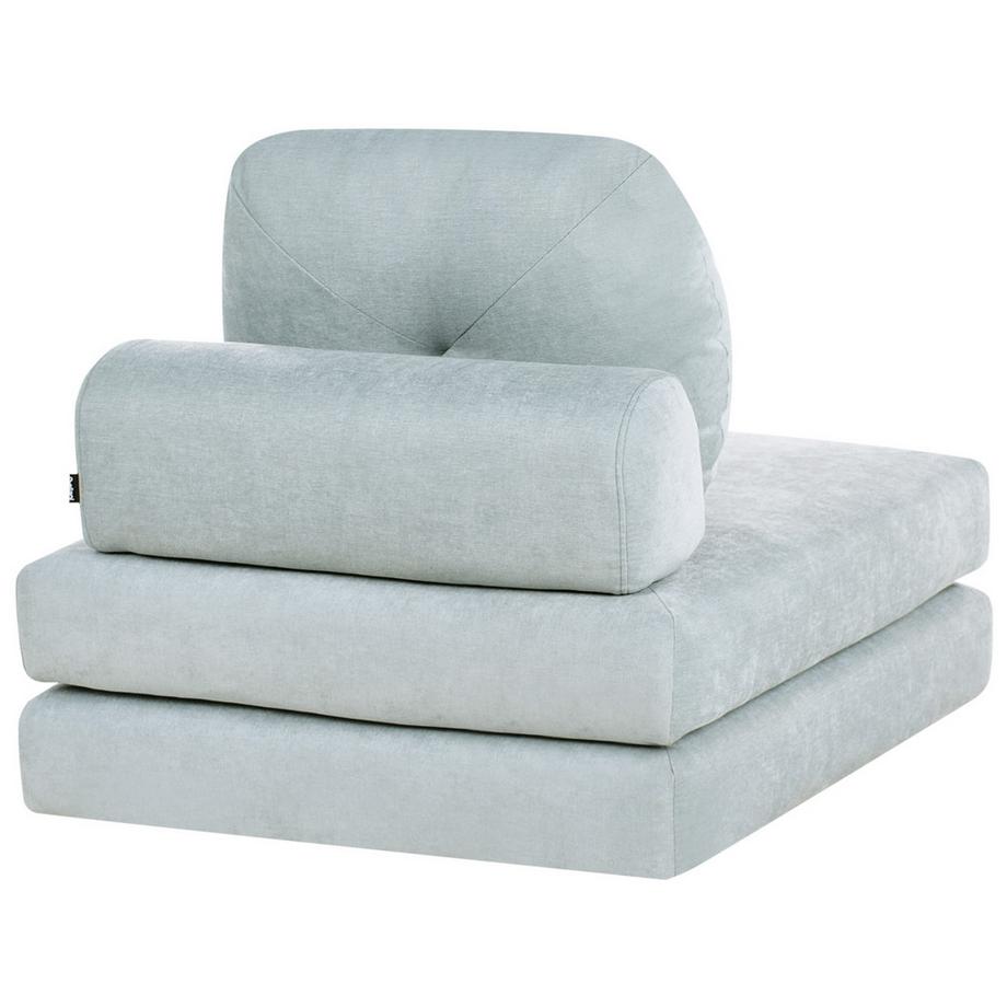 Beliani Canapé-lit en Tissu chenille  OLDEN  