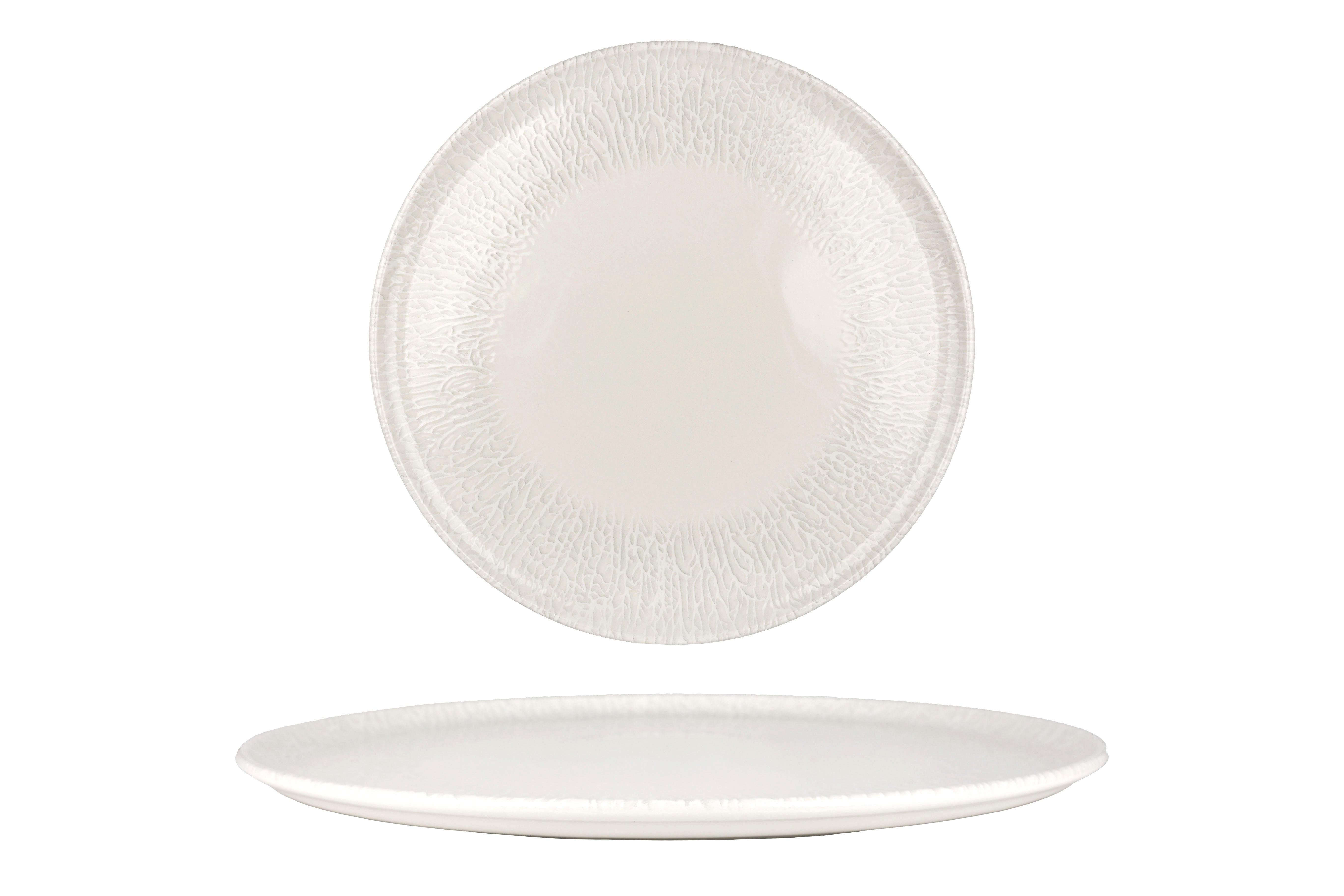 Bonna Assiette à Pizza - Radix -  Porcelaine - lot de 2  