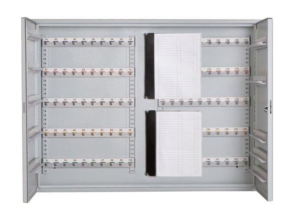 Image of Schlüsselschrank doppeltürig mit 200 Haken Schlüsselschrank doppeltürig mit 200 Haken