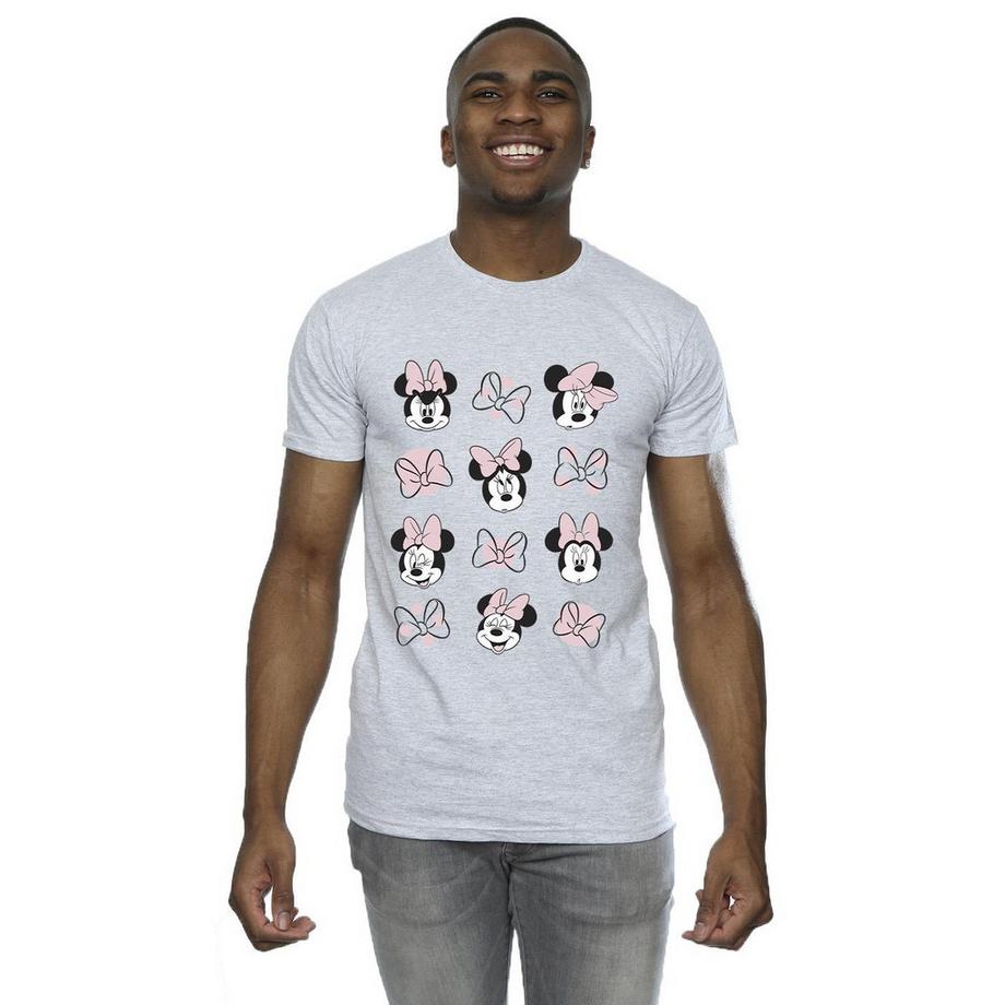Disney Minnie Mouse Visages et Nœuds T-Shirt  