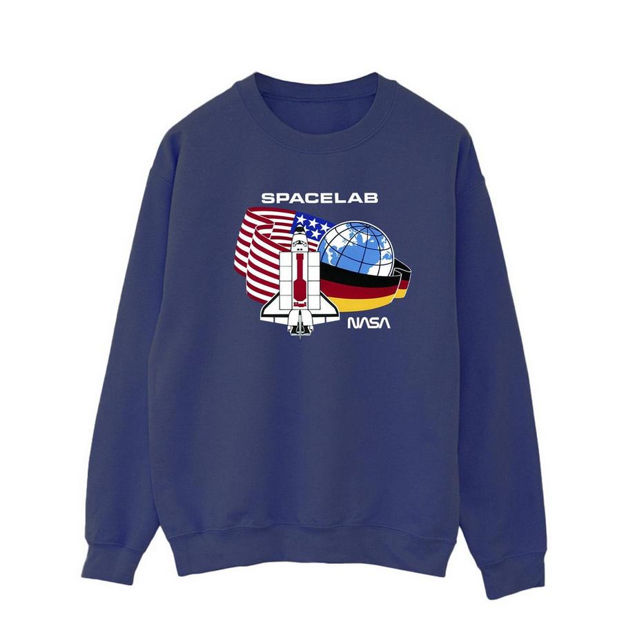 Nasa Space Lab Bedrucktes Sweatshirt  
