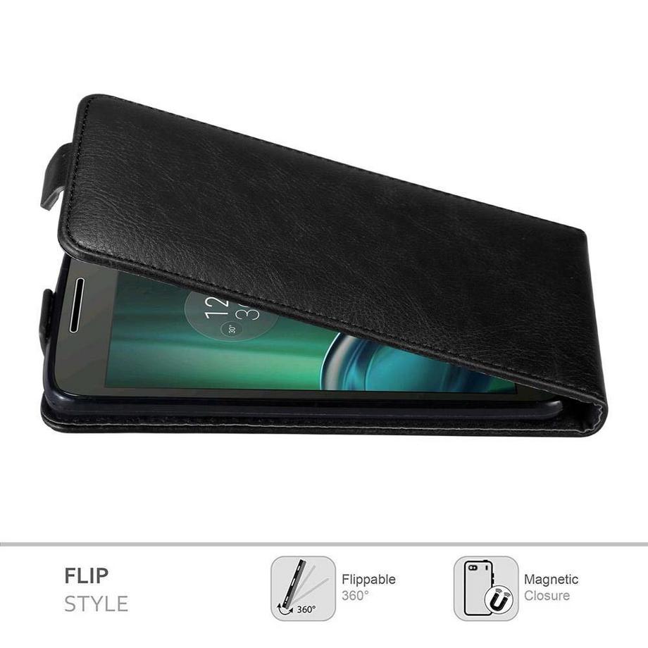 Cadorabo  Housse compatible avec Motorola MOTO G4 / G4 PLUS - Coque de protection au design flip avec fermeture magnétique 