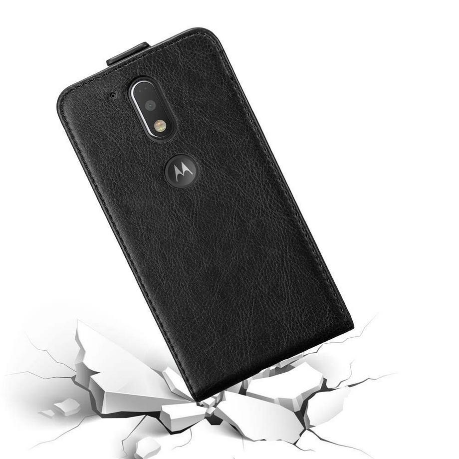 Cadorabo  Housse compatible avec Motorola MOTO G4 / G4 PLUS - Coque de protection au design flip avec fermeture magnétique 