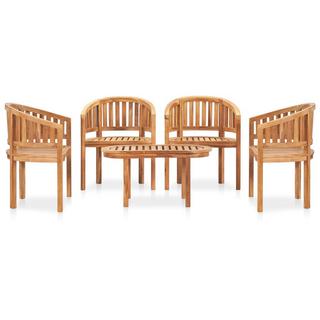 VidaXL set da giardino Teak riciclato  