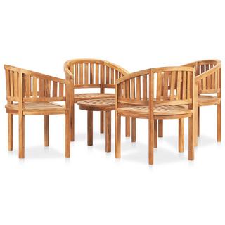 VidaXL set da giardino Teak riciclato  