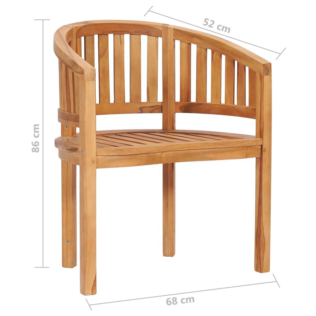 VidaXL set da giardino Teak riciclato  