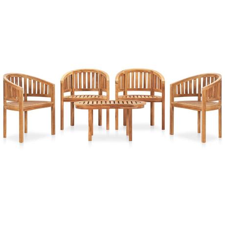 VidaXL set da giardino Teak riciclato  