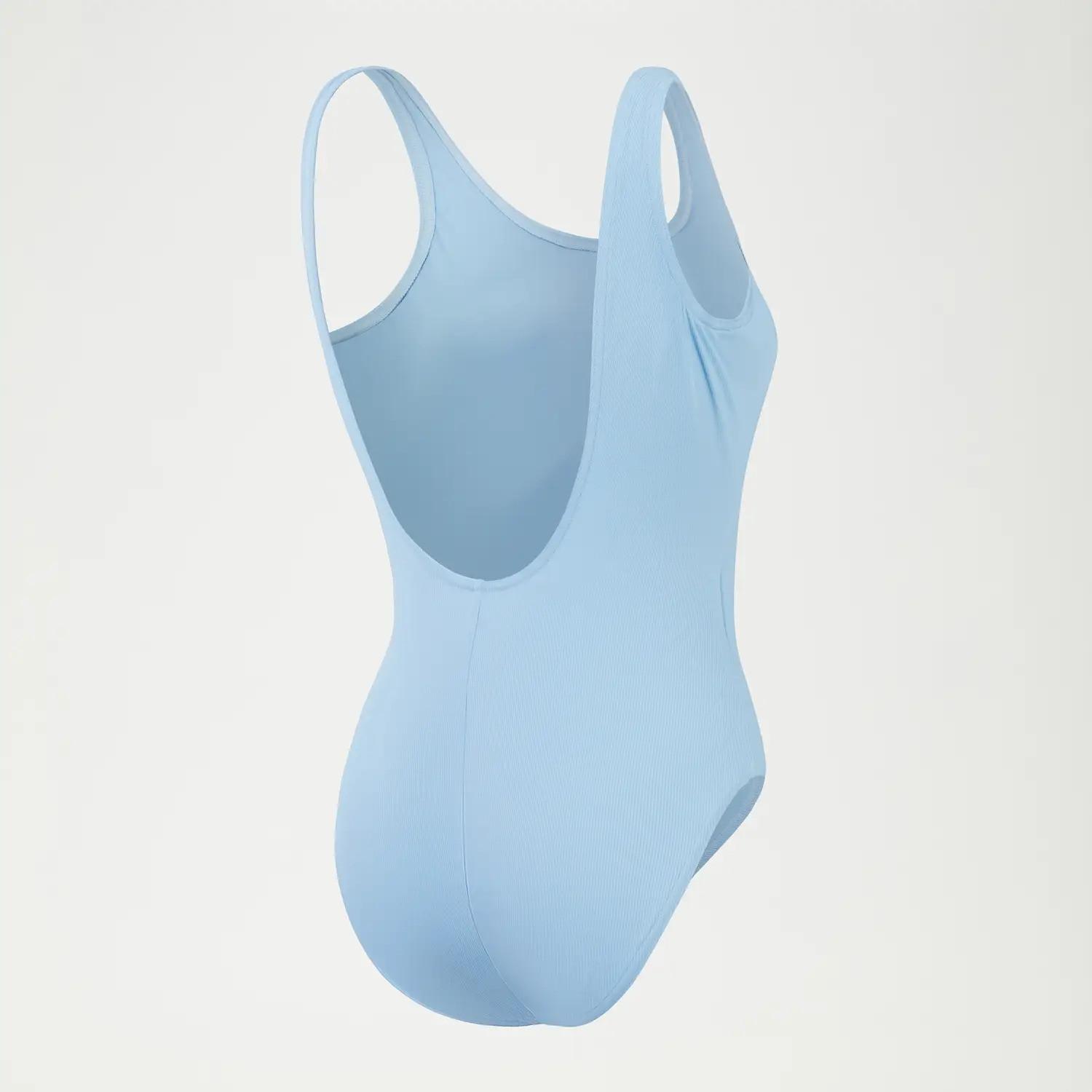 speedo  costume da bagno a 1 pezzo eco textured deep u-back 