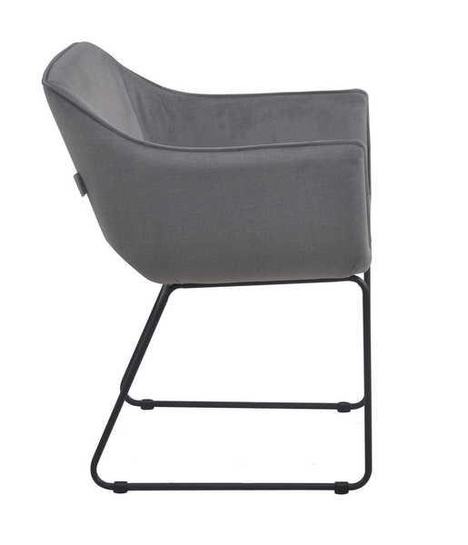 mutoni Fauteuil Niel Basalte (série de 2)  