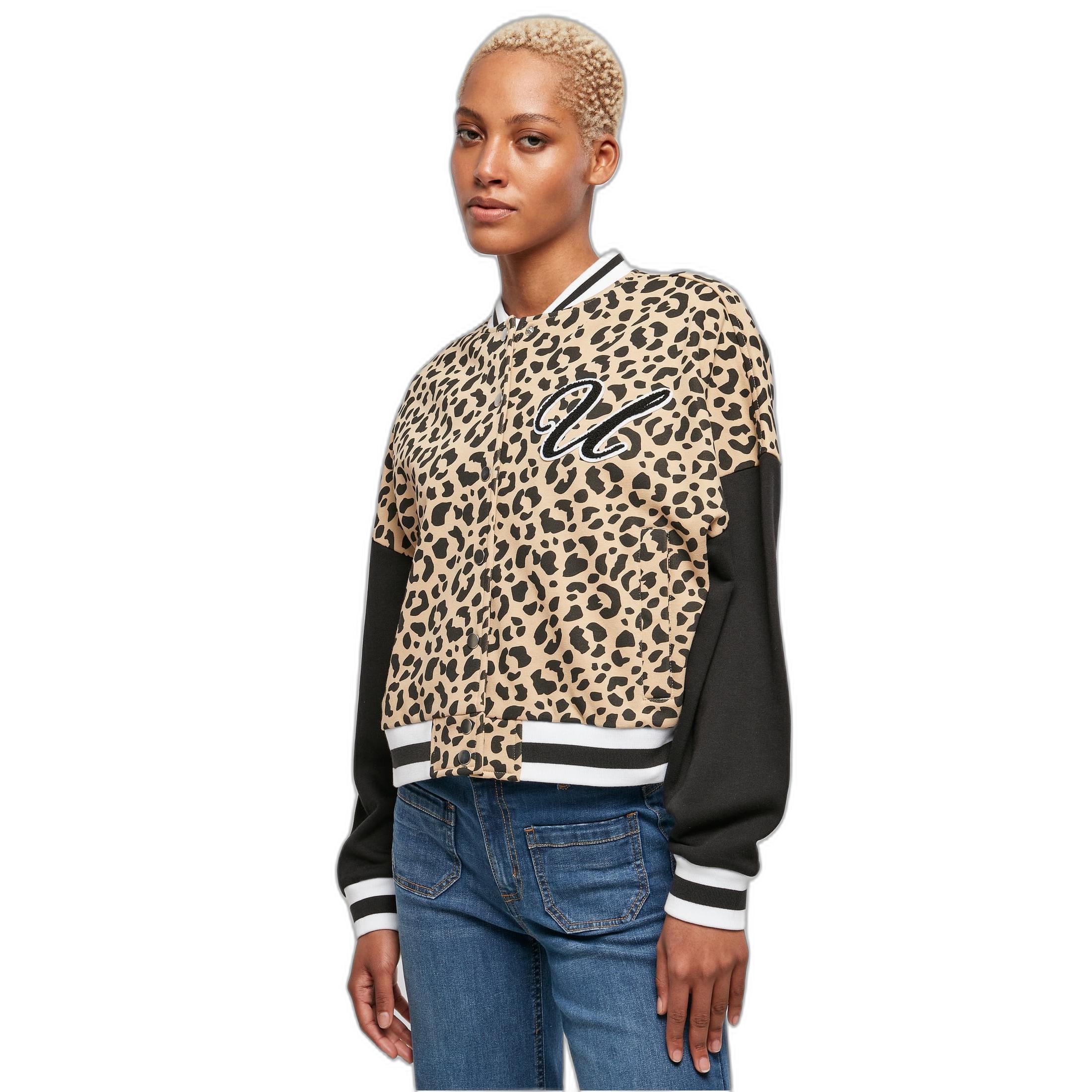 Image of Overize-jacke Frau Urban Claic Aop College Unisex S