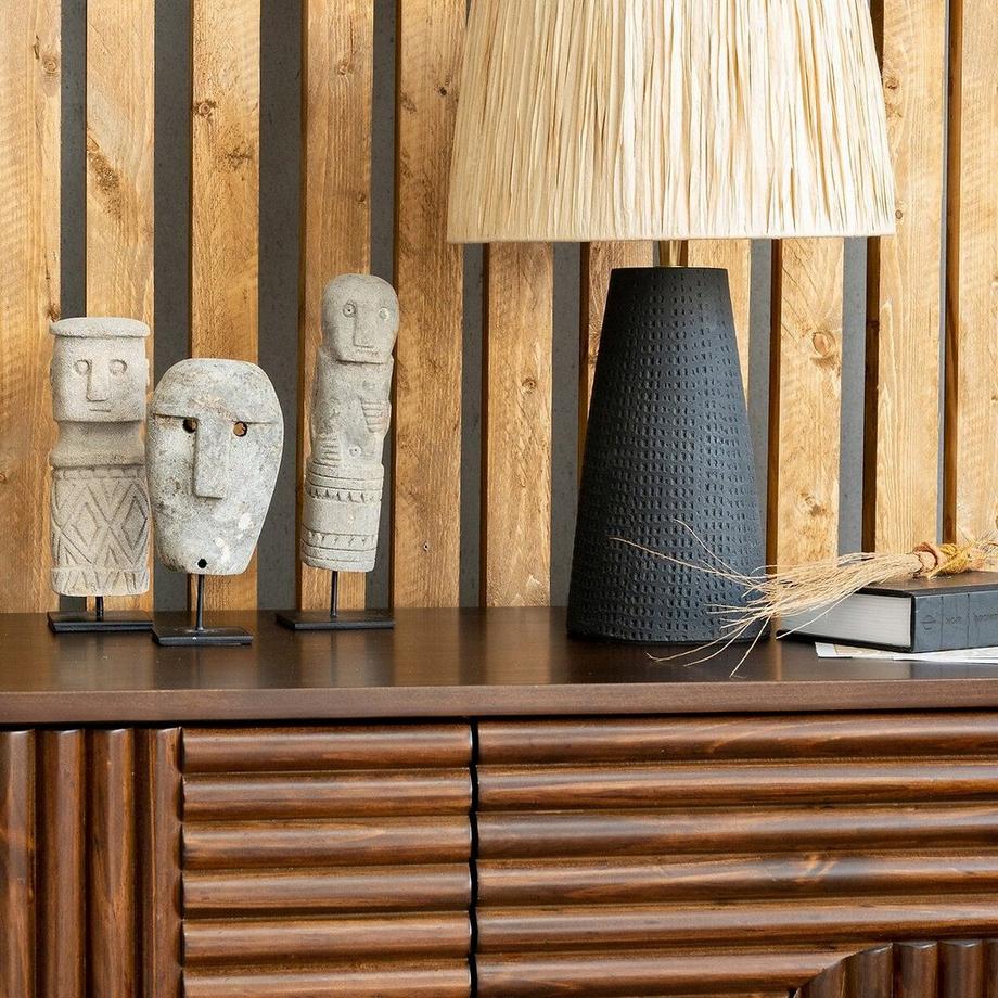 La Redoute Intérieurs  Statuette en pierre H24 cm 