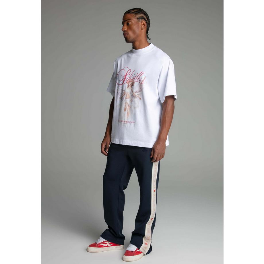 Sik Silk Angel T-Shirt Oversize Col Rond  