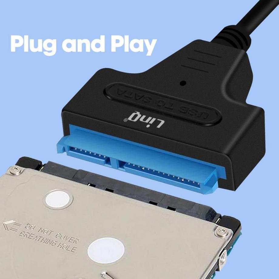 Avizar  Câble USB vers SATA / SSD 2.5'' LinQ 