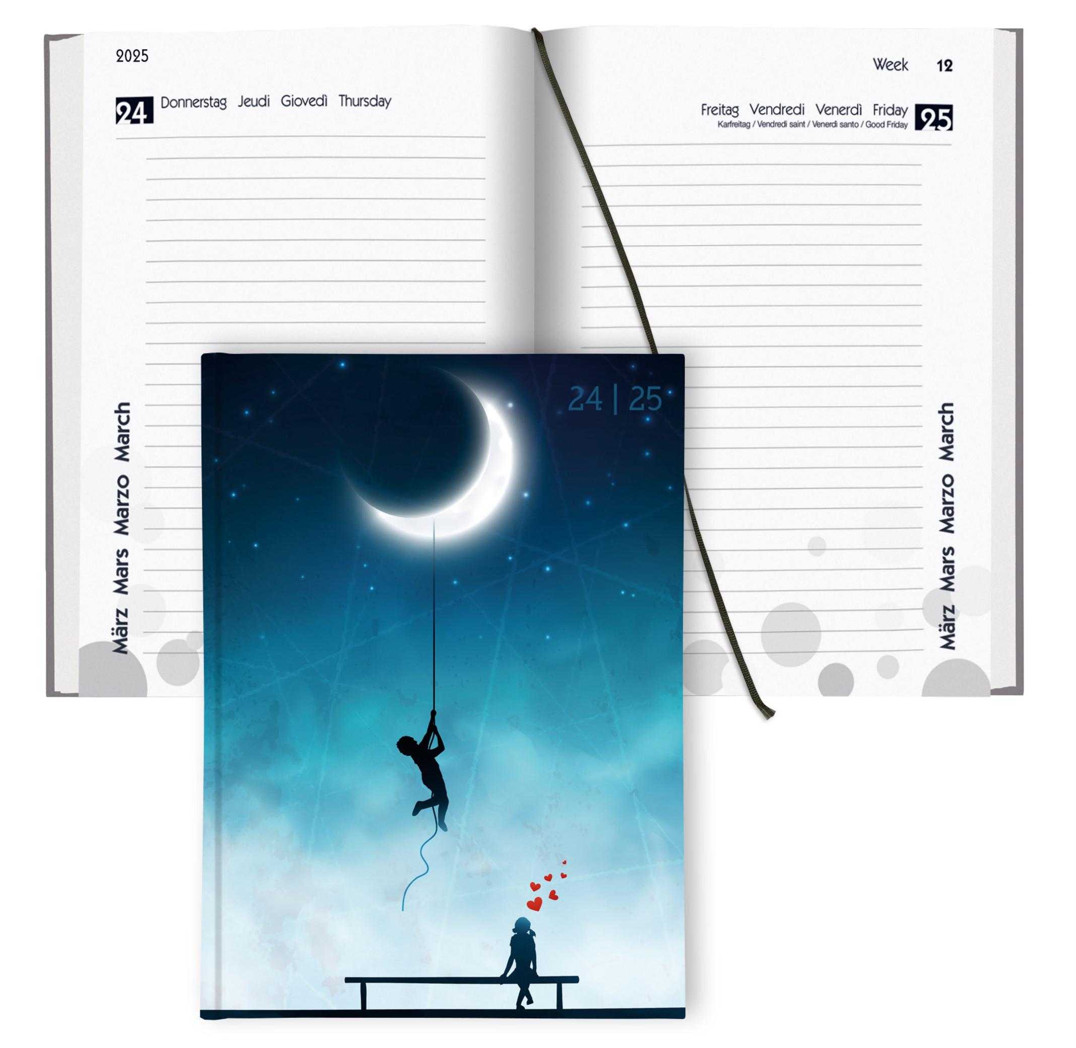 Image of Schüleragenda mydiary 1 Tag pro Seite, wattiert, Love Schüleragenda mydiary 1 Tag pro Seite, wattiert, Love