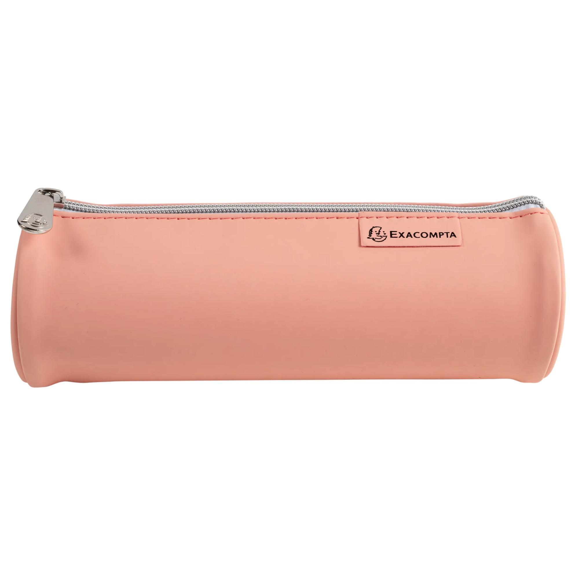 Image of Rundes Schlampermäppchen Aus Pu 22,5x7,5 Cm, Aquarel X 6 Unisex Multicolor ONE SIZE