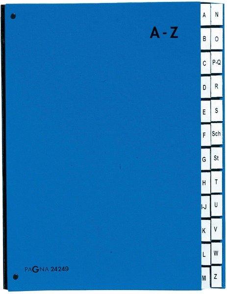 Pagna PAGNA Pultordner Color A4 24249-02 blau, A-Z  