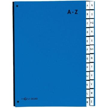 PAGNA Pultordner Color A4 24249-02 blau, A-Z