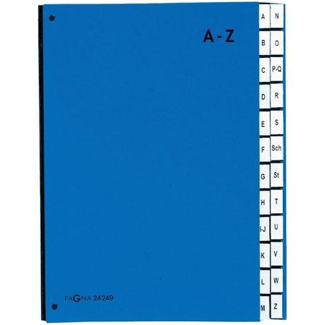 Pagna PAGNA Pultordner Color A4 24249-02 blau, A-Z  