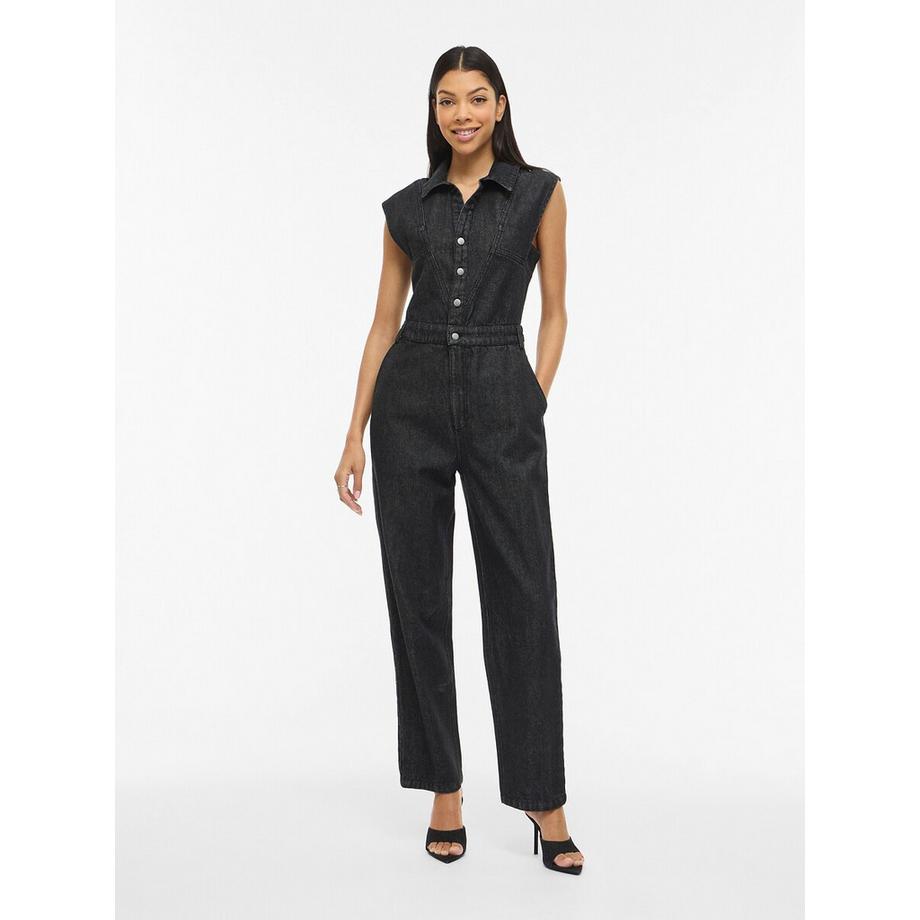 Combi-pantalon en jean sans manches