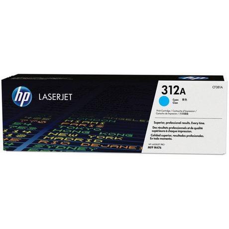 Hewlett-Packard  HP Toner-Modul 312A cyan CF381A Color LJ Pro M476 2700 S. 