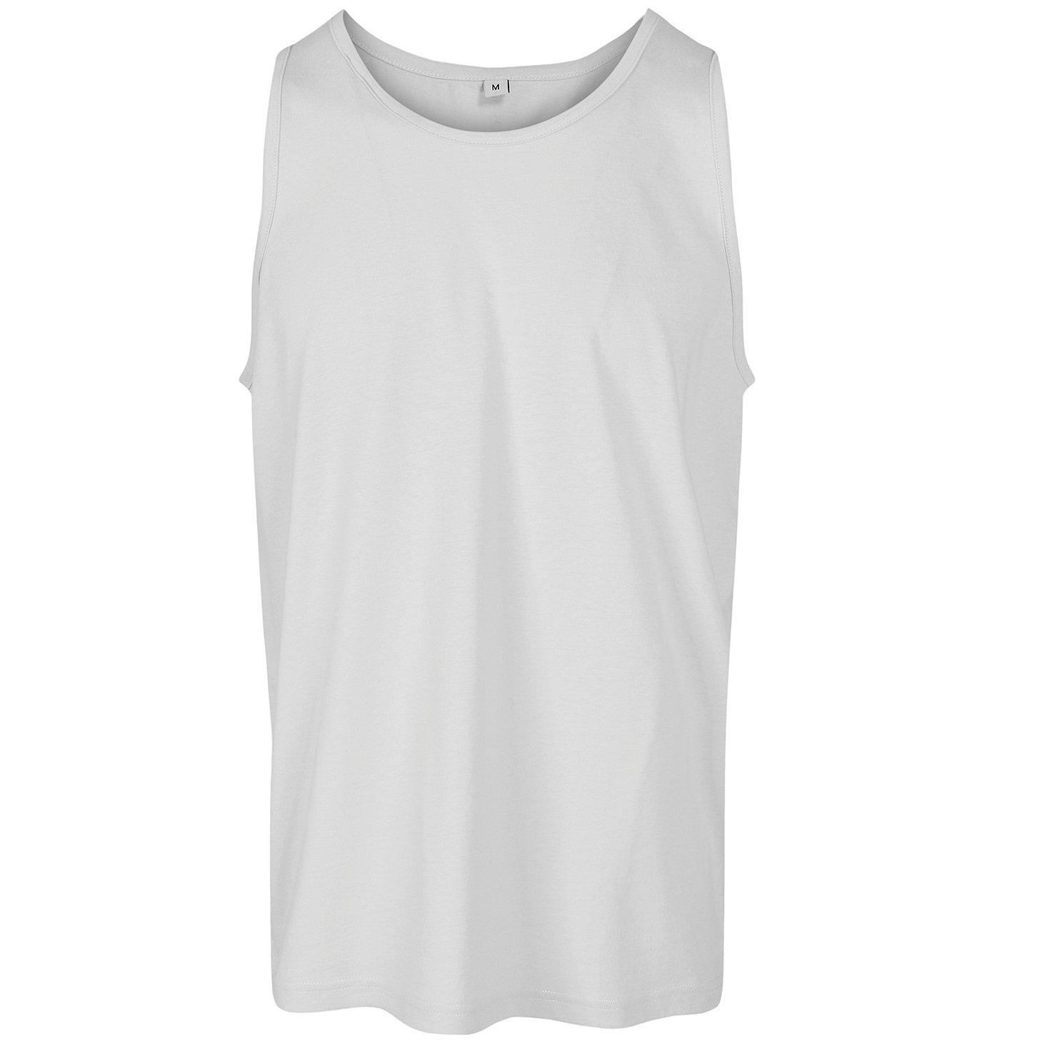 Image of Basic Ärmelloses Oberteil Unisex Weiss XS