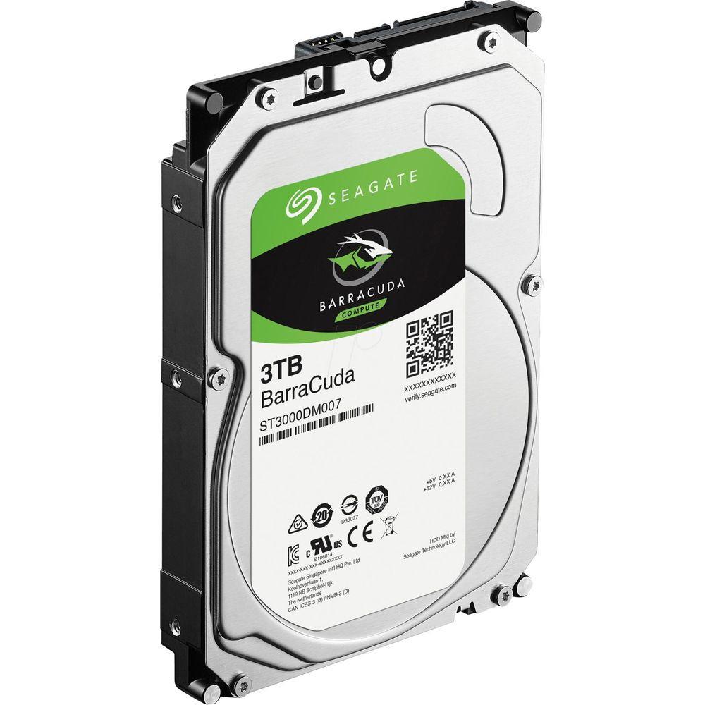 Seagate  Harddisk BarraCuda SATA 3.5 3 TB 