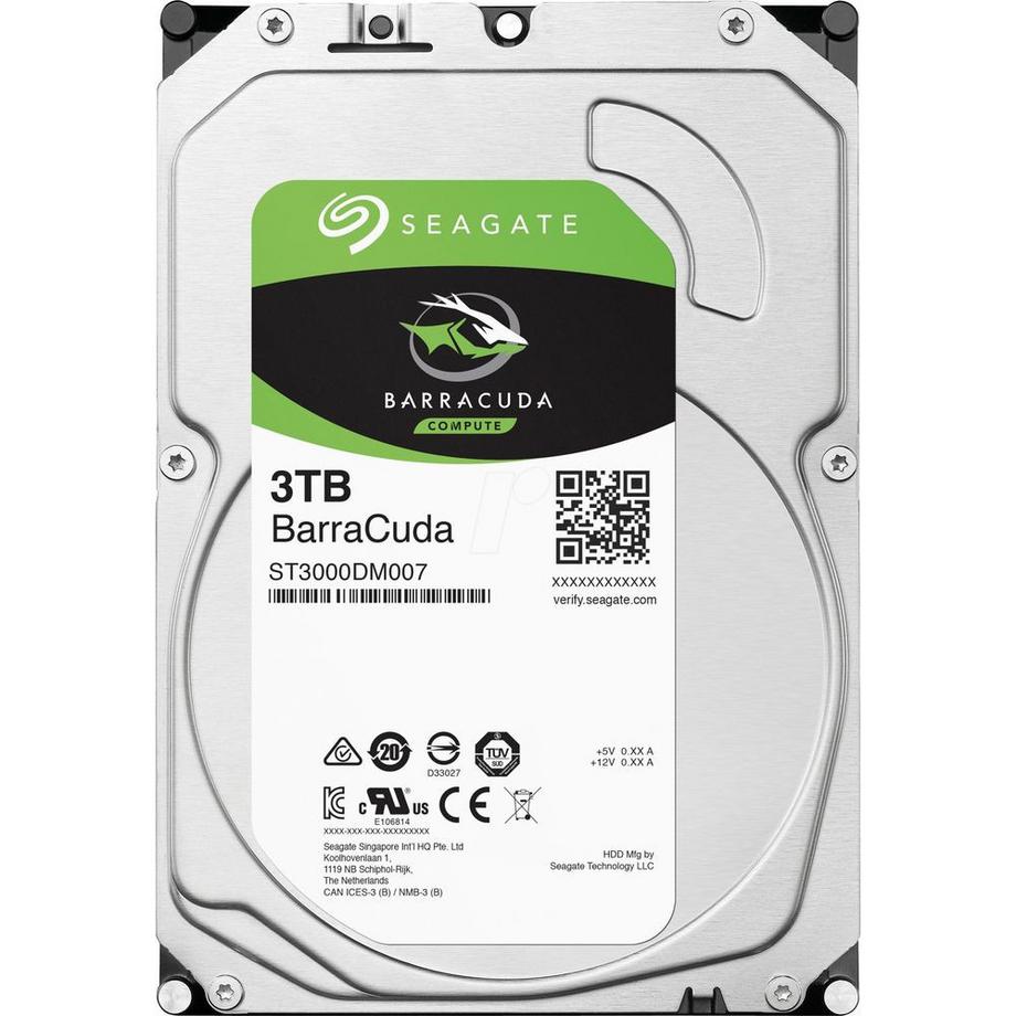 Seagate  BarraCuda (3TB, 3.5 ") 