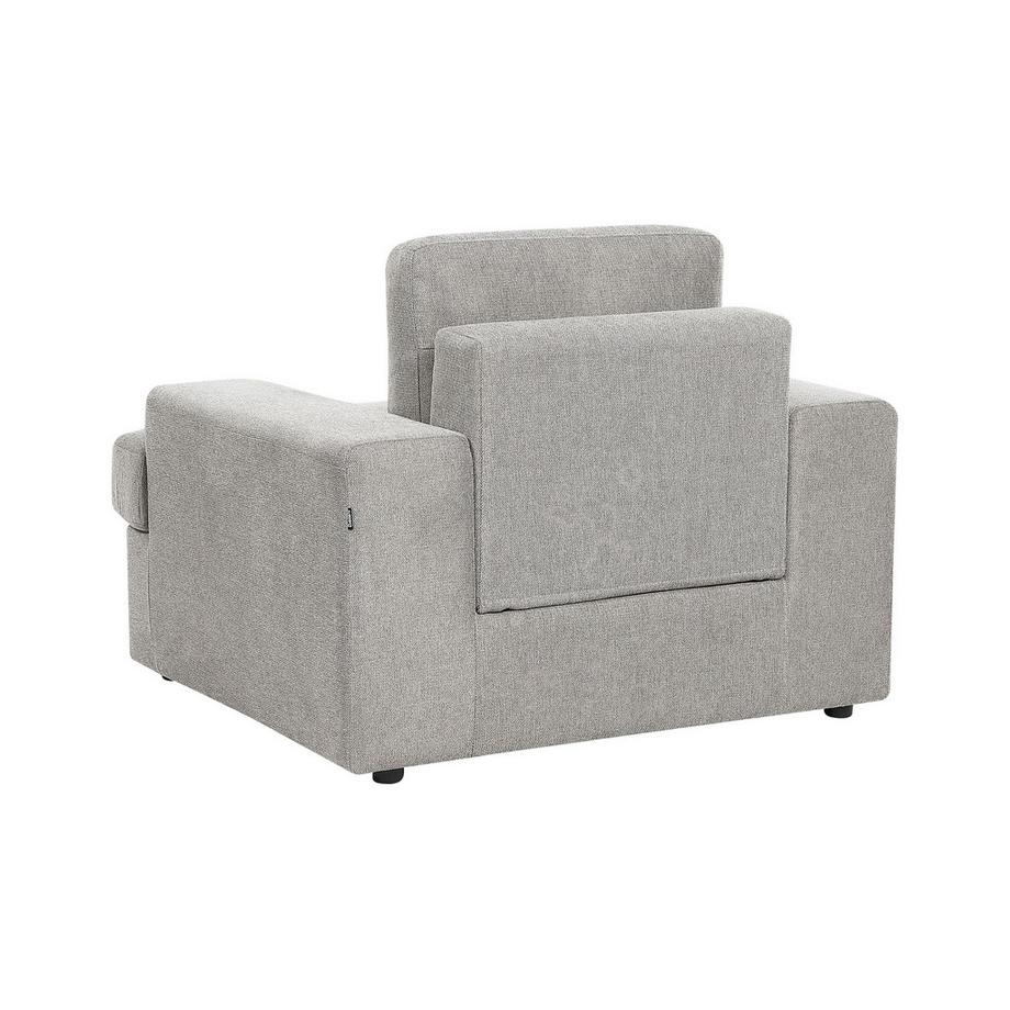 Beliani Lot de 2 fauteuils en Tissu Traditionnel ALLA  