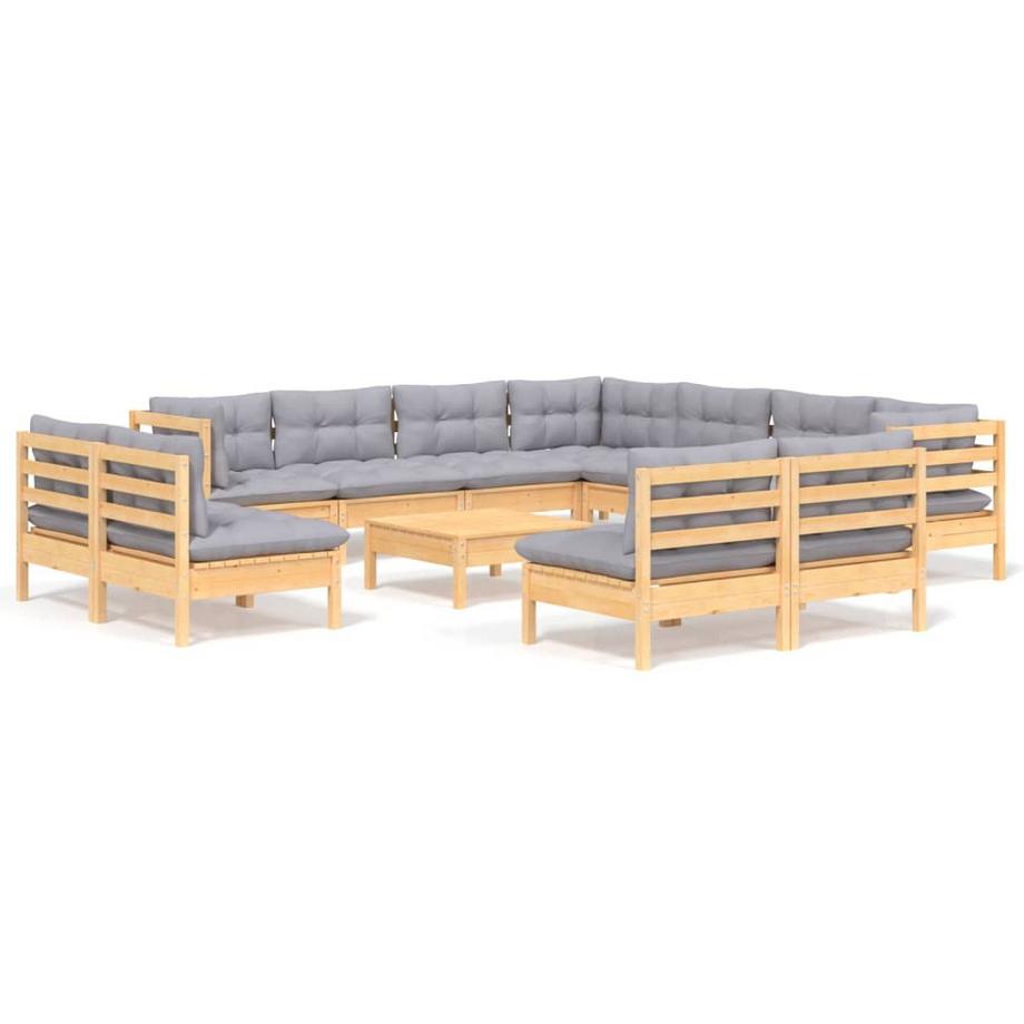 set salotto da giardino Legno di pino