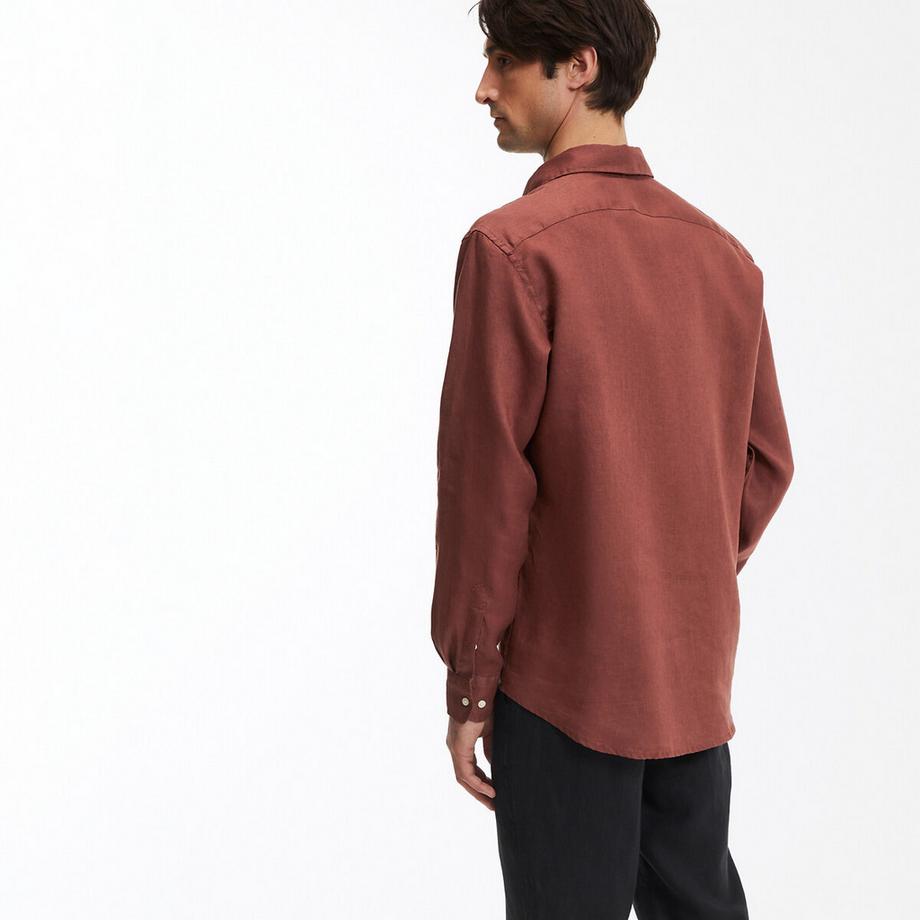 La Redoute Collections Signature Gerades Leinenhemd Langarm  