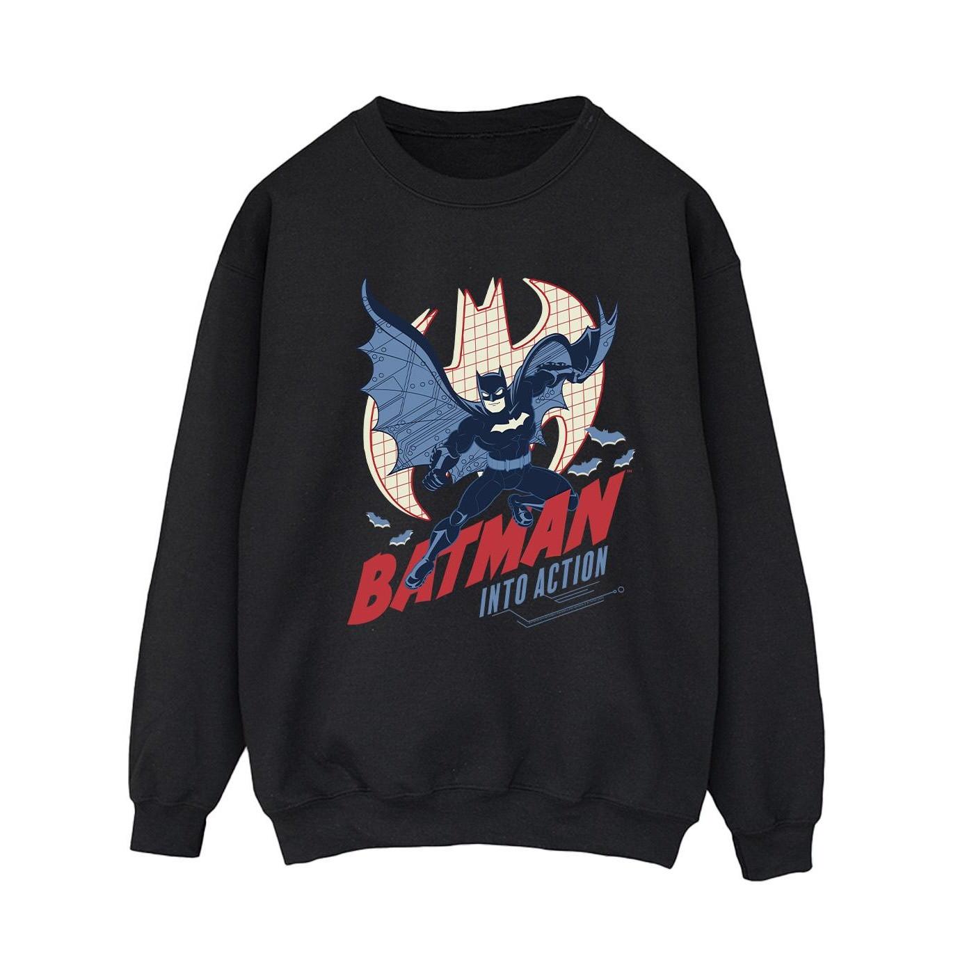 DC COMICS  Into Action Sweatshirt 