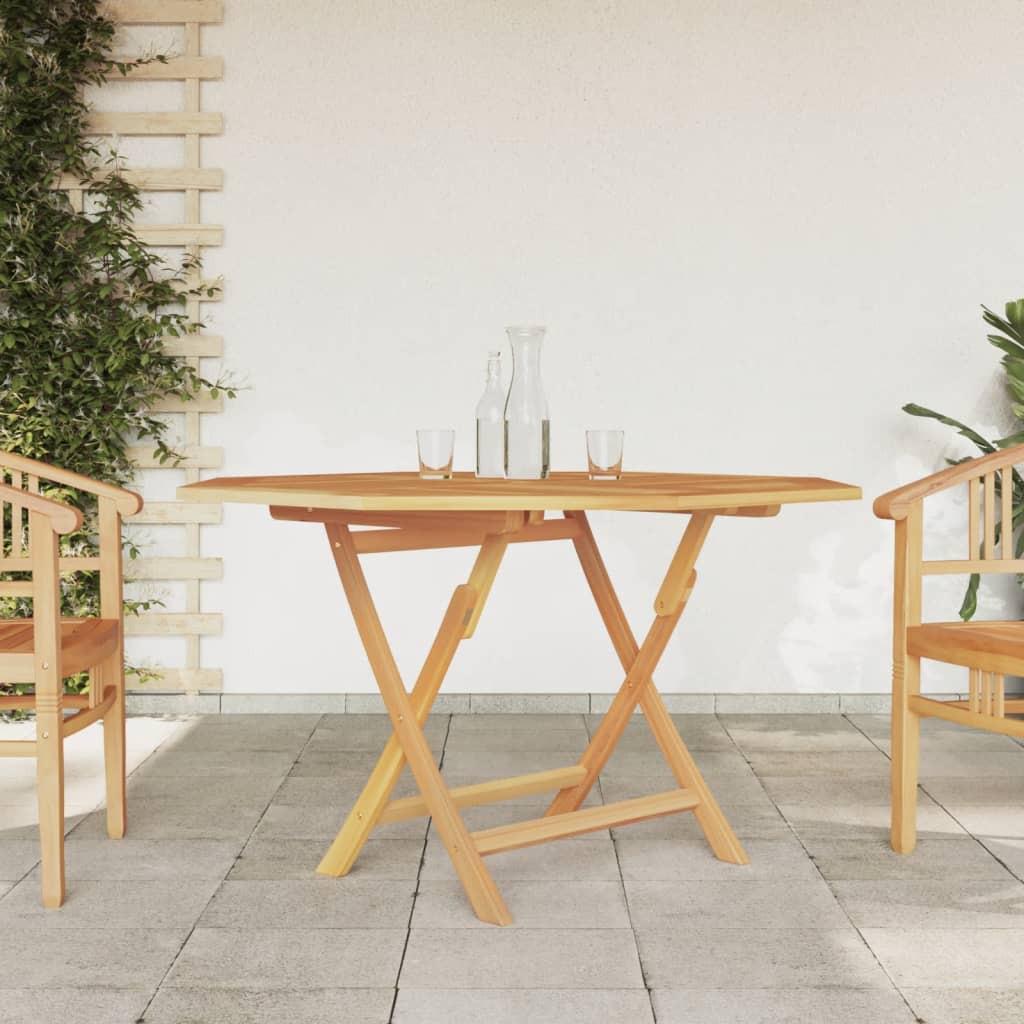 VidaXL Table de jardin teck  