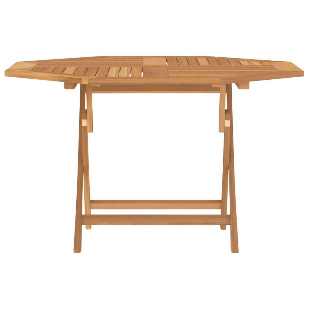 VidaXL Table de jardin teck  