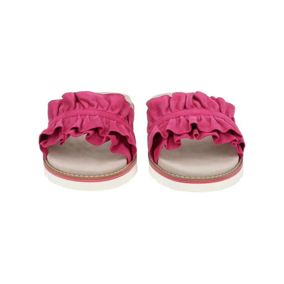 ara Mules en Daim à Volants  