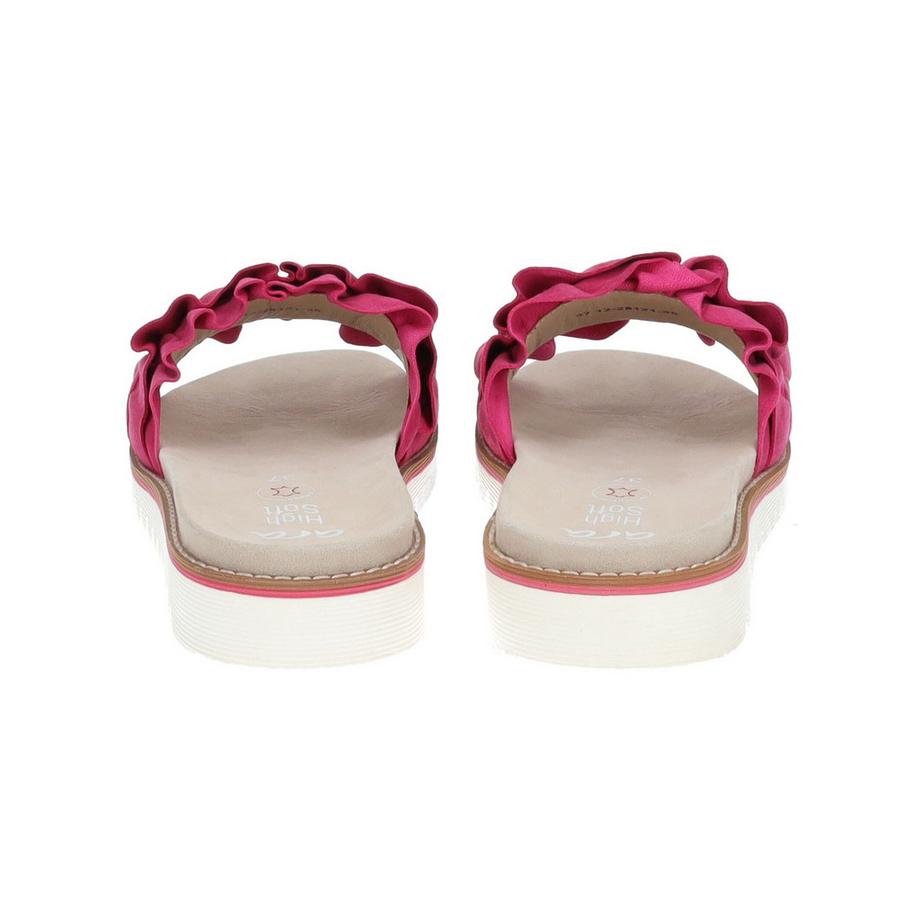 ara Mules en Daim à Volants  