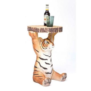 KARE Design Table d&#039;appoint Animal Tiger Ø35cm  