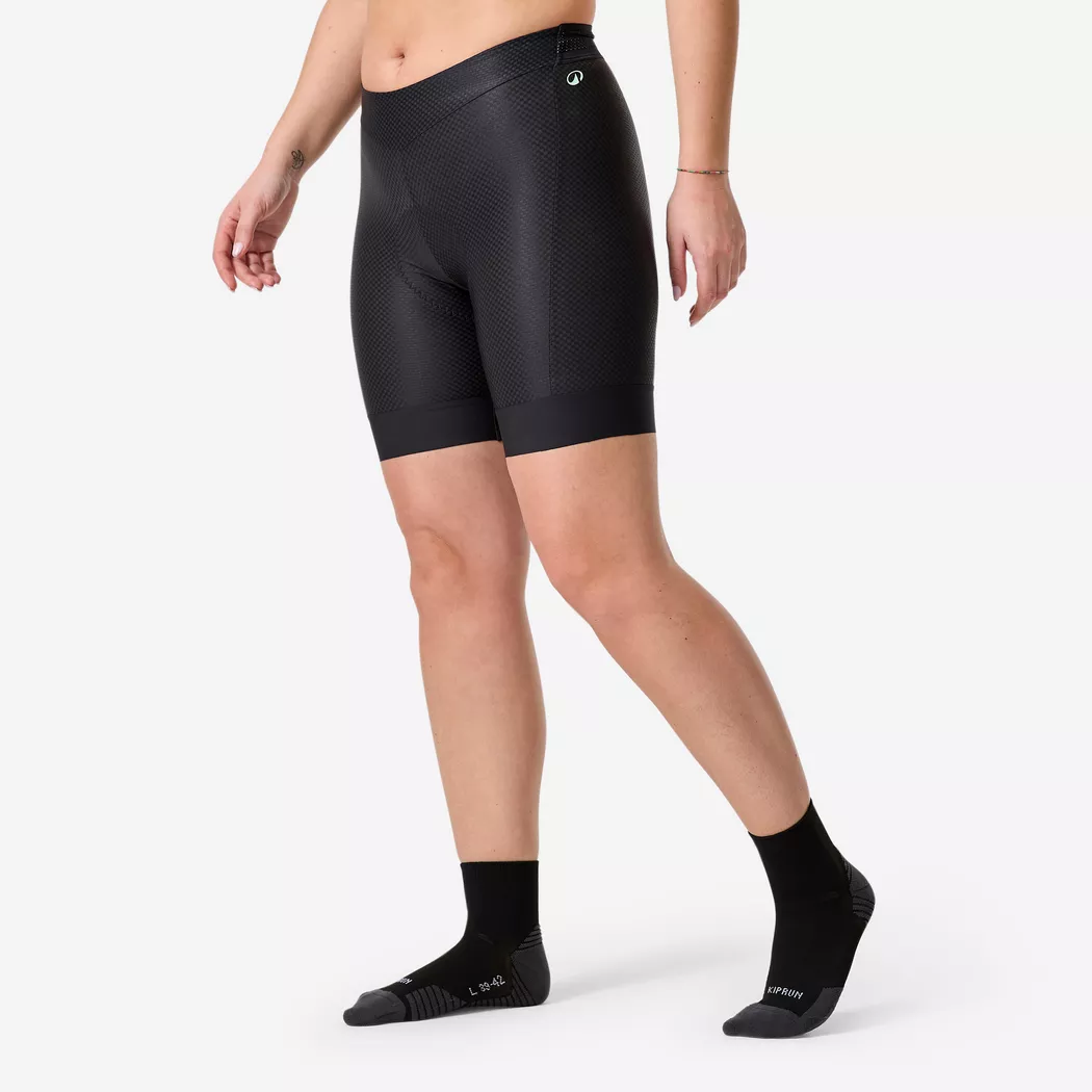 ROCKRIDER - Radhose  MTB Komfort ohne Träger Polyamid, M, Multicolor