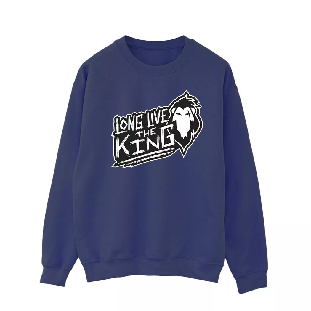 Disney - The Lion King The King Sweatshirt, für Herren, Marine, Größe M