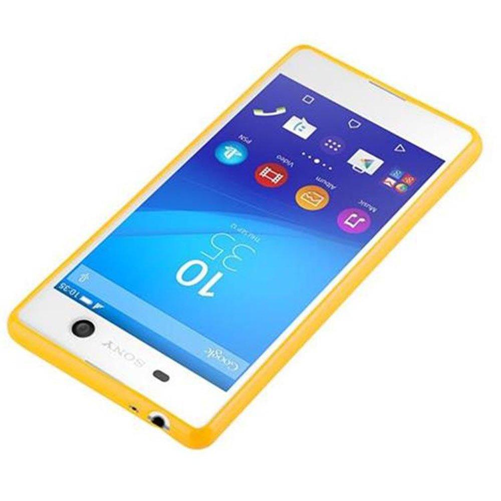 Cadorabo  Housse compatible avec Sony Xperia M5 - Coque de protection en silicone TPU flexible 