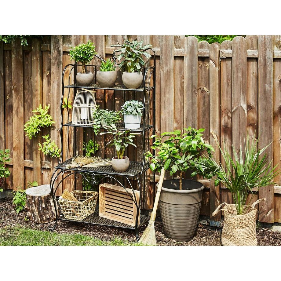 Beliani Scaffale en Ferro Retrò PAVONA  