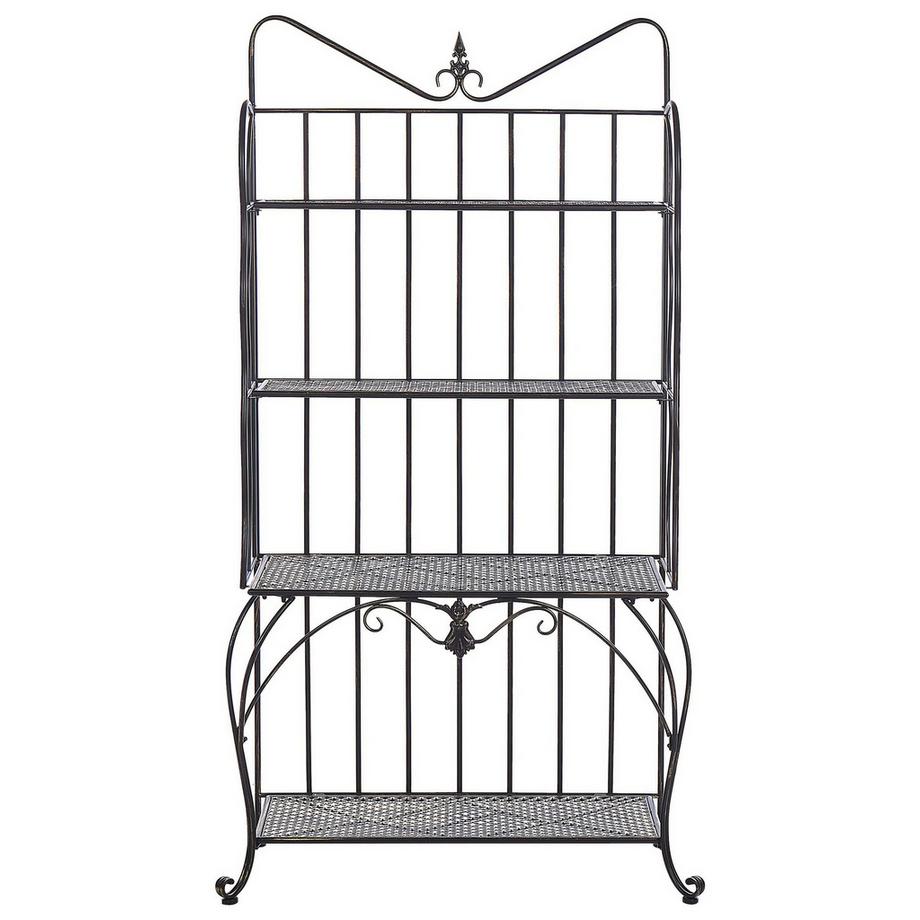 Beliani Scaffale en Ferro Retrò PAVONA  