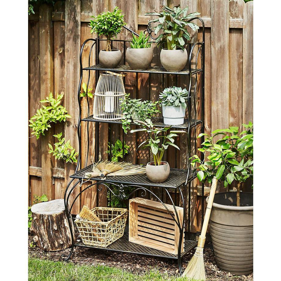 Beliani Scaffale en Ferro Retrò PAVONA  