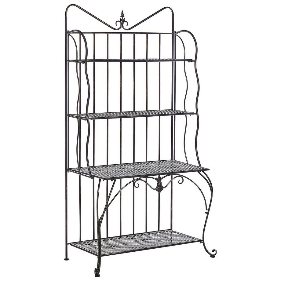 Beliani Scaffale en Ferro Retrò PAVONA  