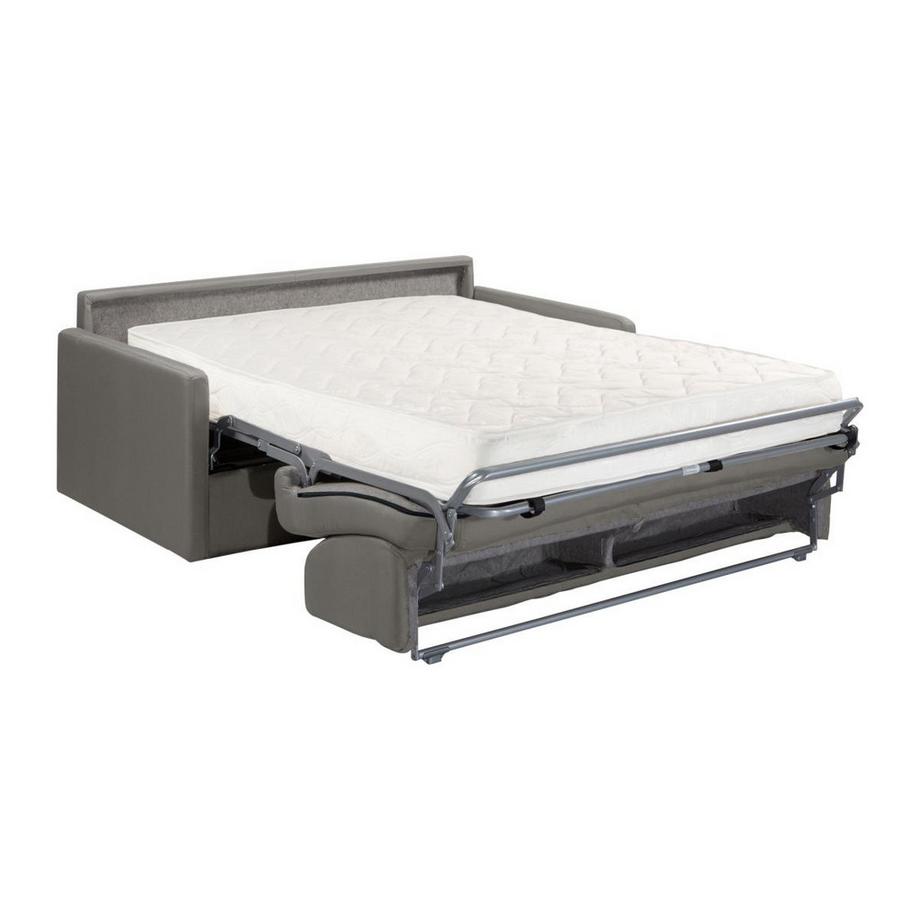 Vente-unique Schlafsofa 2Sitzer Stoff Liegefläche Matratzen CALIFE  