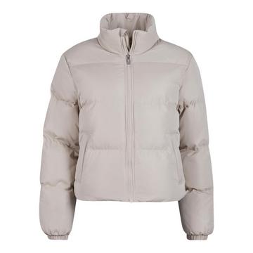 kurze daunenjacke, damen peached