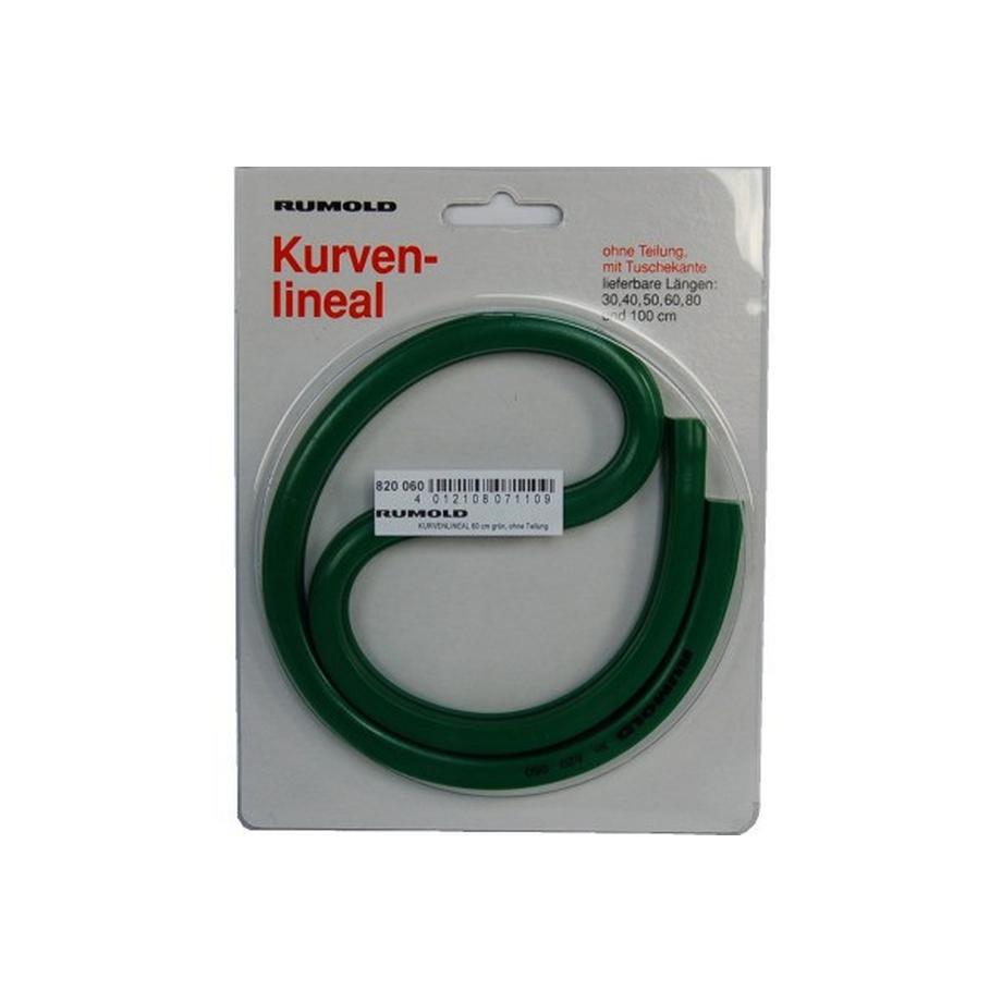 RUMOLD  RUMOLD Kurvenlineal 60cm 820060 grün 