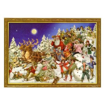 SELLMER Adventskalender RS771 Rentiere 35,5x26,5cm