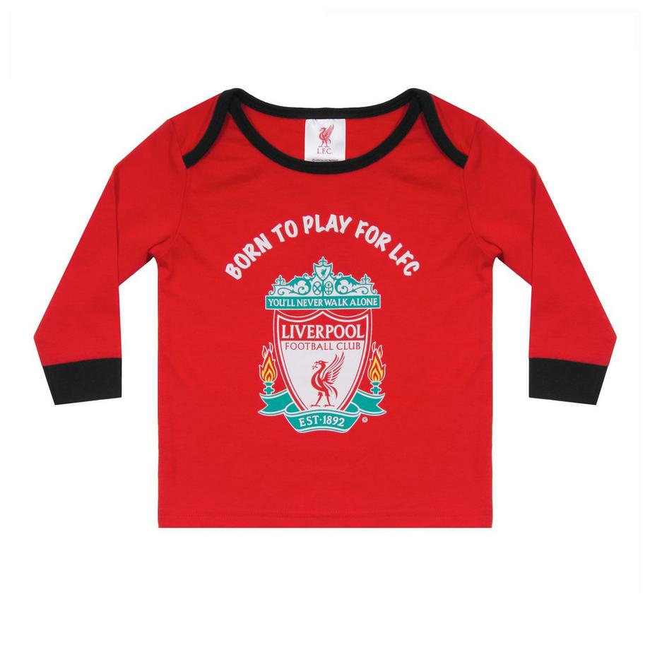 Liverpool F.C.  Born To Play Schlafanzug Mit Langer Hose  Jungs 