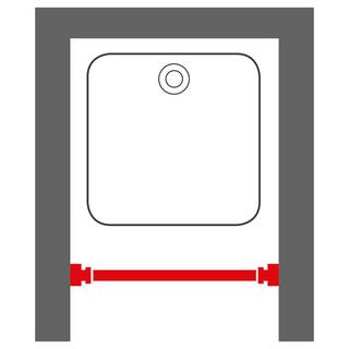 Sealskin Duschstange aluminium  